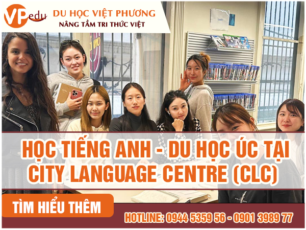 City Language Centre (CLC) tại Melbourne và Adelaide
