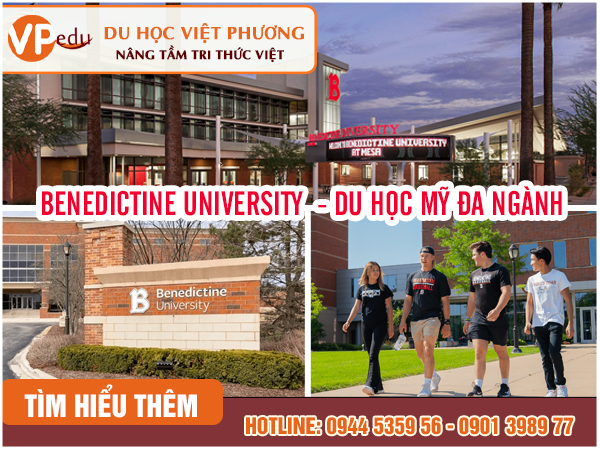 Du học Mỹ tại Benedictine University cùng Việt Phương