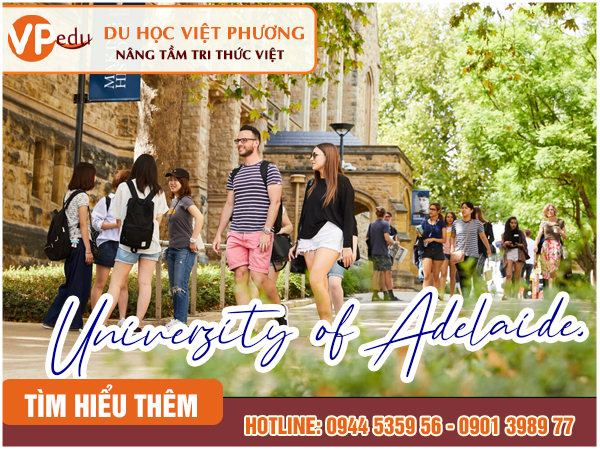 Sinh viên tại Trường Đại học Adelaide