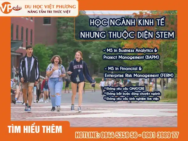 2 ngành thạc sĩ mới của Uconn thuộc STEM
