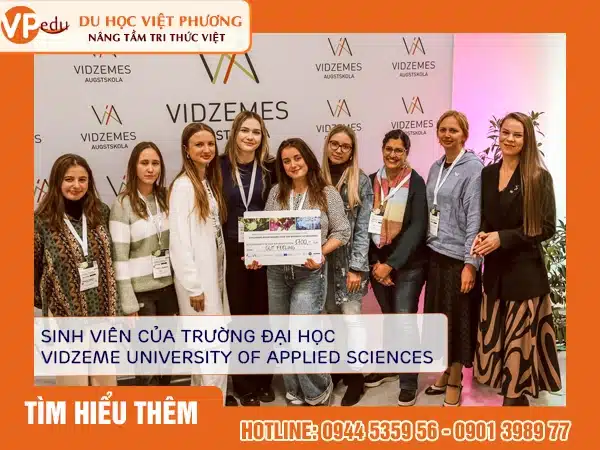 Sinh viên của Vidzeme University of Applied Sciences