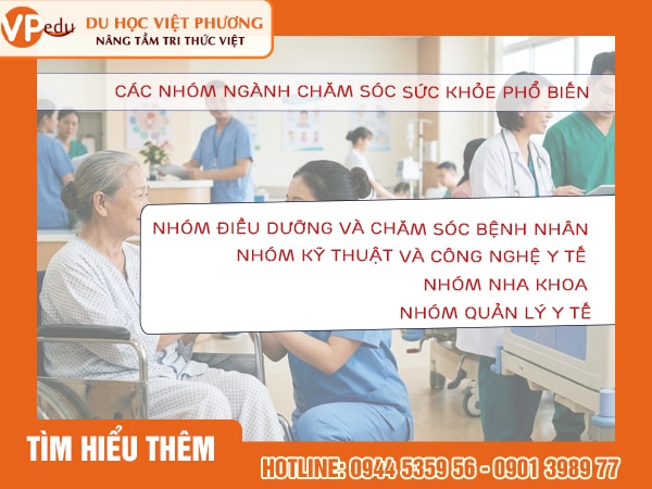 Các nhóm ngành sức khỏe tại Canada