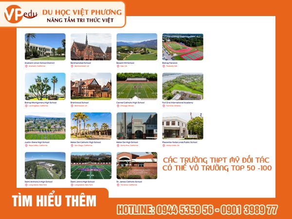 Du học Mỹ THPT trường nào để tham gia lộ trình này