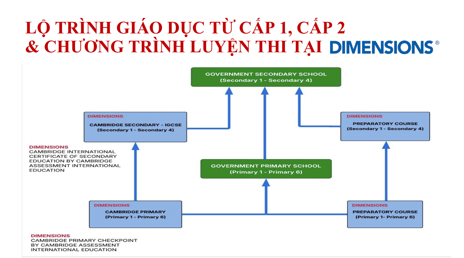 Dimensions International College