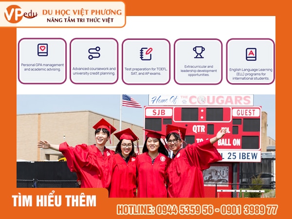 Lộ trình học và hỗ trợ học sinh trong suốt hành trình