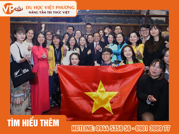Thủ tướng Phạm Minh Chính và các sinh viên Việt Nam tại New Zealand