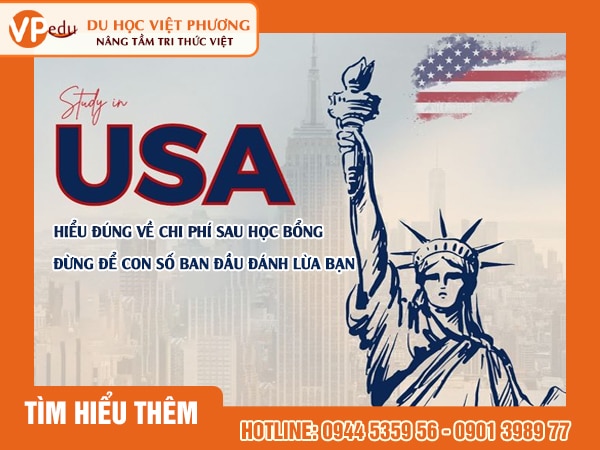 Cần hiểu đúng về con số chi phí khi du học Mỹ