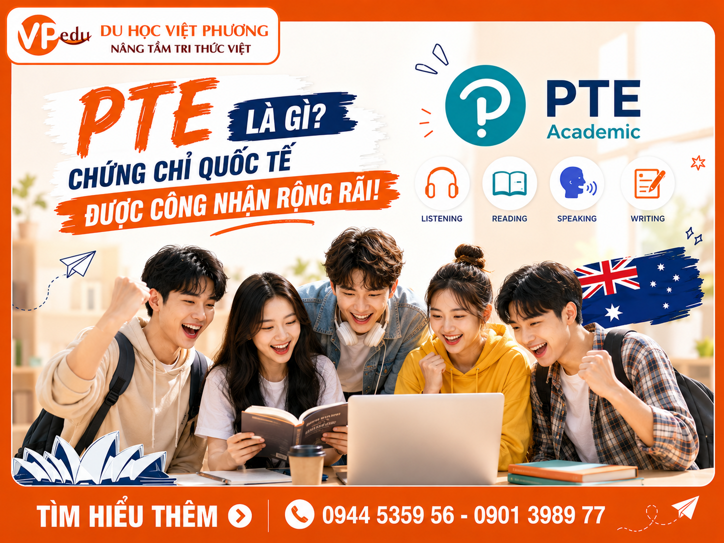 PTE Là Gì? Vì Sao Ngày Càng Được Học Sinh Việt Nam Quan Tâm?