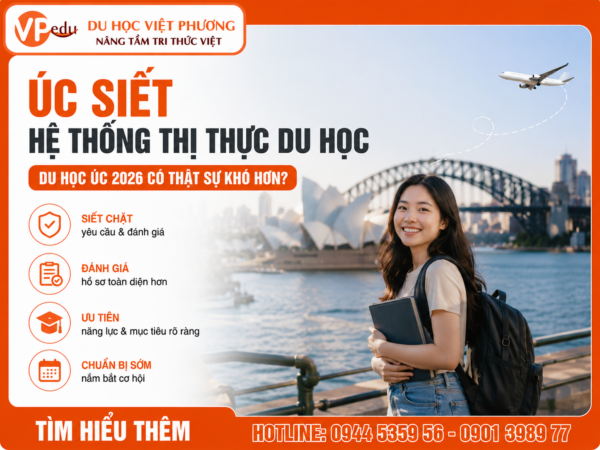 Úc Siết Hệ Thống Thị Thực Du Học: Du Học Úc 2026 Có Thật Sự Khó Hơn?