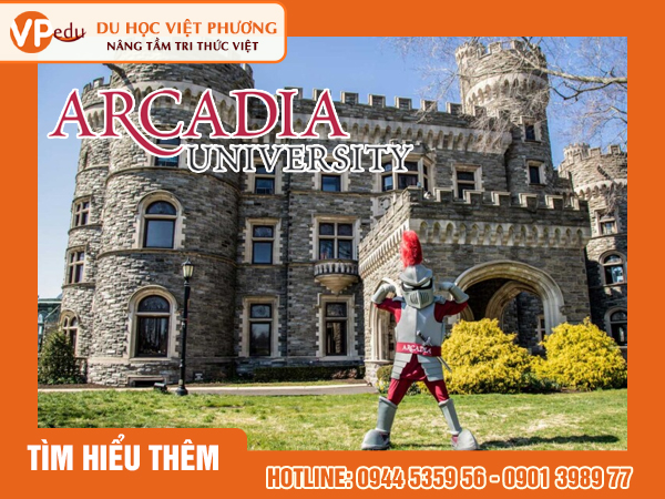 Học Bổng Arcadia University Dành Cho Sinh Viên Quốc Tế