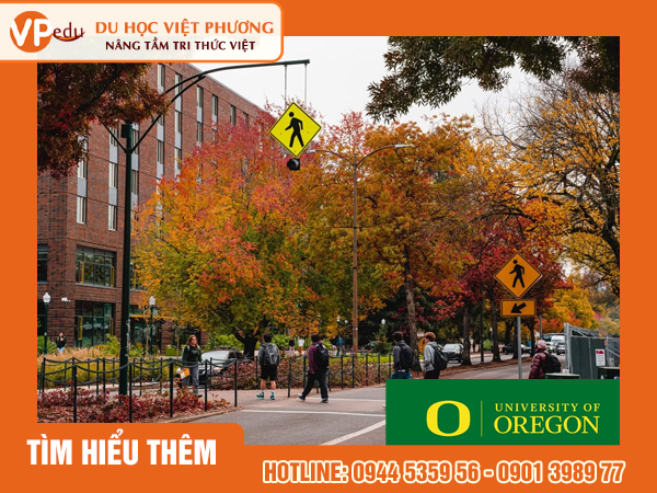 Khuôn viên trường University of Oregon 