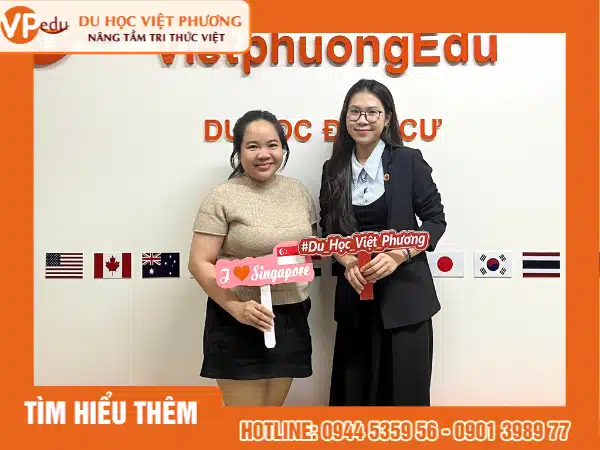 Du học Singapore - Chọn Trường SSTC Singapore 11 Đại diện SSTC Singapore tới thăm và làm việc với Du học Việt Phương