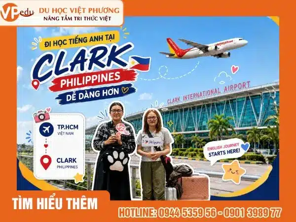 Du học Tiếng anh tại Philippines- Đường bay TP.HCM - Clark có gì đáng chú ý với du học sinh?