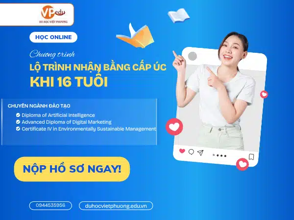 Chuẩn bị lộ trình nhận bằng Úc khi 16 tuổi