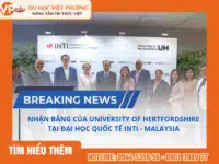 Du học Malaysia chương trình University of Hertfordshire tại INTI