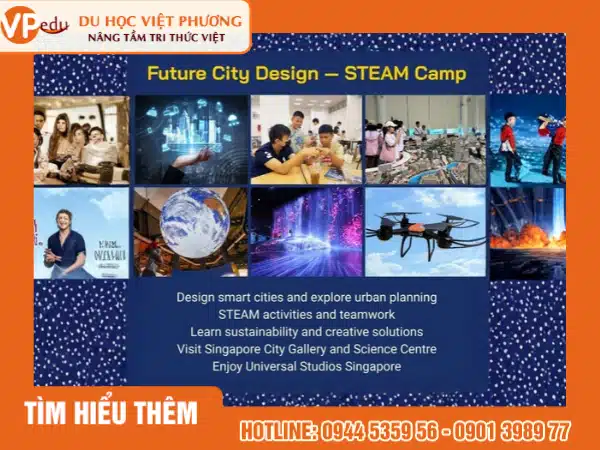 Future City Design - STEAM: Khám phá khoa học, công nghệ và thành phố tương lai
